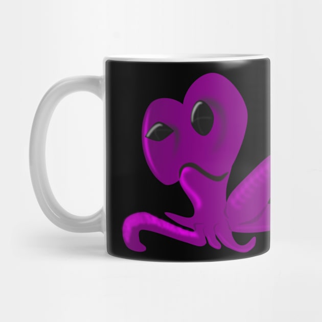 Alien Octopus by Oliveshopping